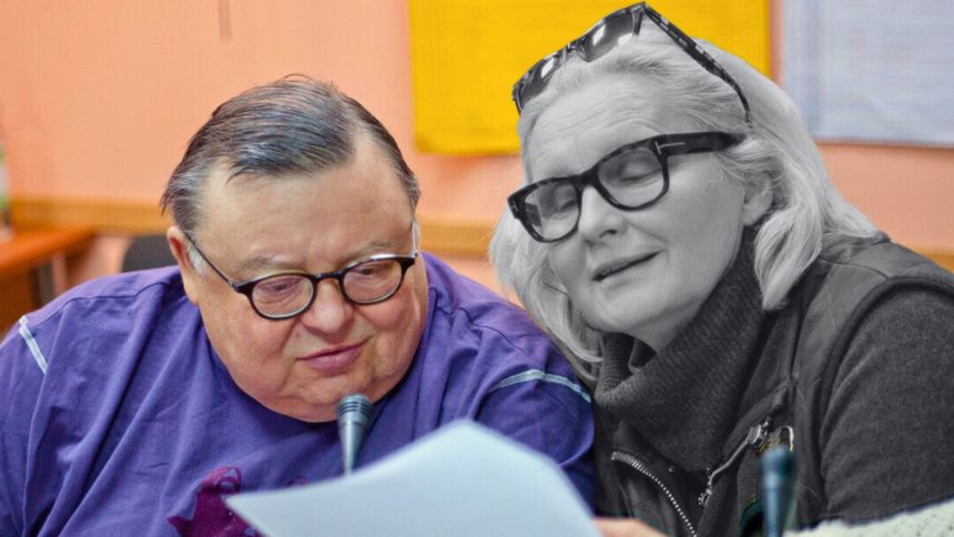 Wojciech Mann i Magda Umer