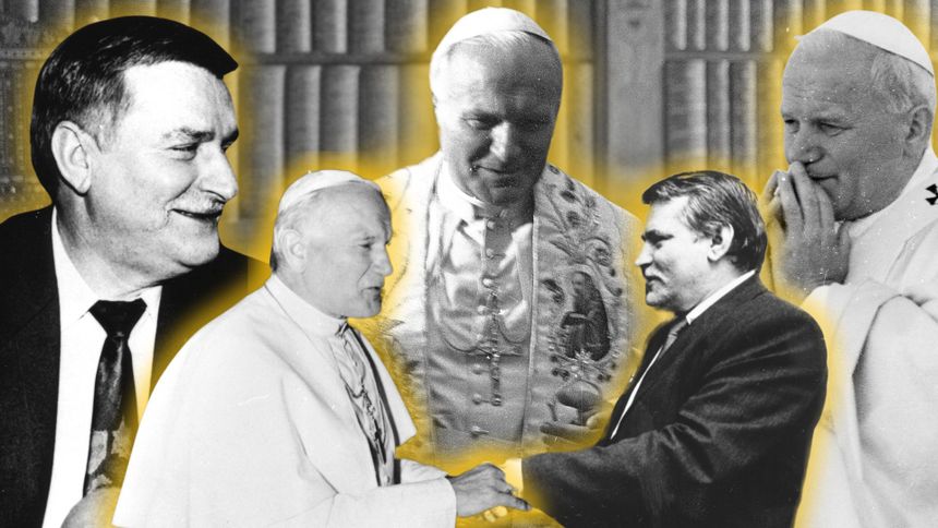 Quiz. Jan Paweł II czy Lech Wałęsa?