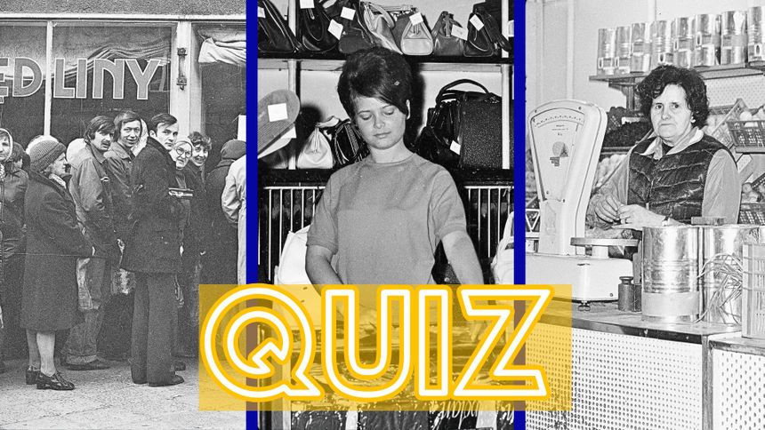 Zakupy w PRL zdecydowanie różniły się od tego, co widzimy w dzisiejszych sklepach.