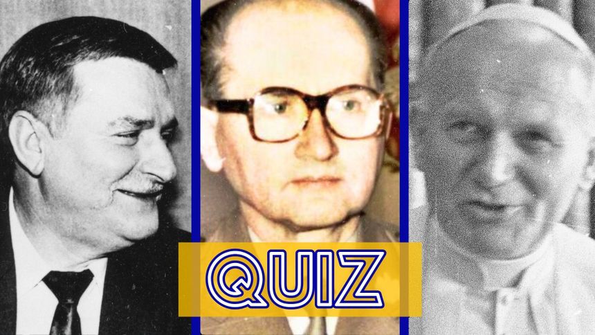Quiz o ważnych wydarzeniach PRL 