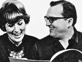 Na zdjęciu: Ludwik Jerzy Kern z żoną, Martą Stebnicką w 1967 roku.