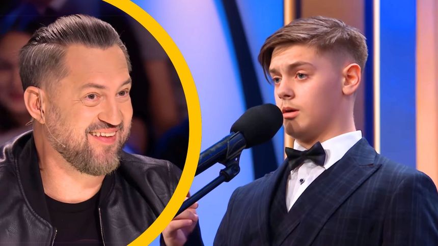 Nastolatek zachwycił w "Mam talent!"