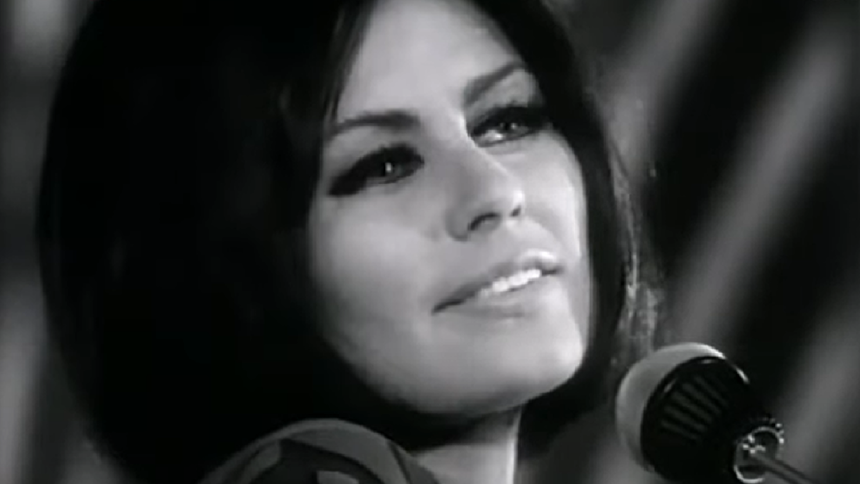 Kadr z występu / Sopot 1966 / TVP