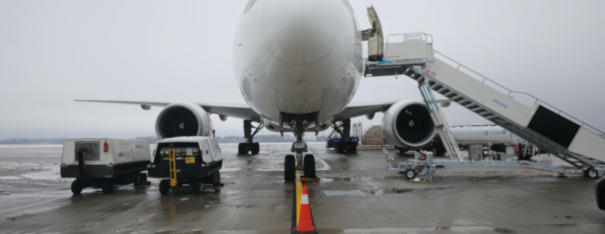 Odwołane loty. Atak zimy