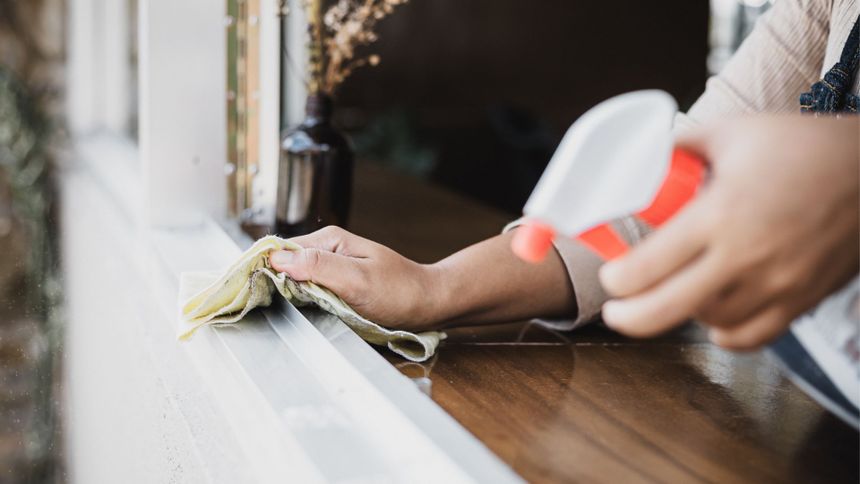 Wetrzyj to w ramy okien, a przywrocisz im danwy black