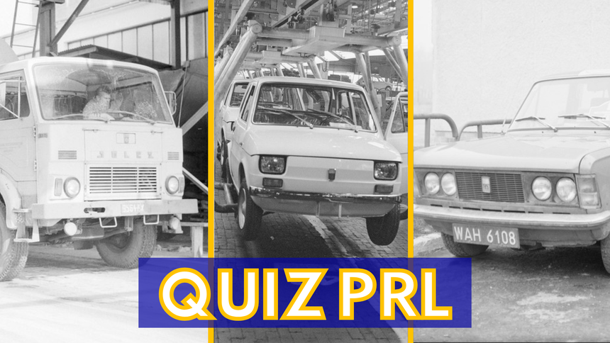 Quiz wiedzy o autach PRL