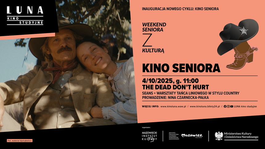 Kino Luna i Radio Pogoda zapraszają na cykl Kino Seniora