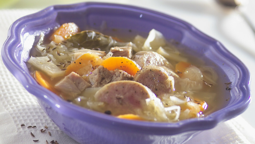 Kapuśniak, zdrowa zupa
