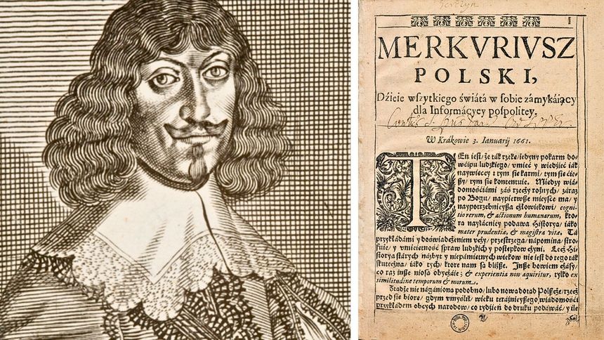 3 stycznia powstał "Merkuriusz Polski"