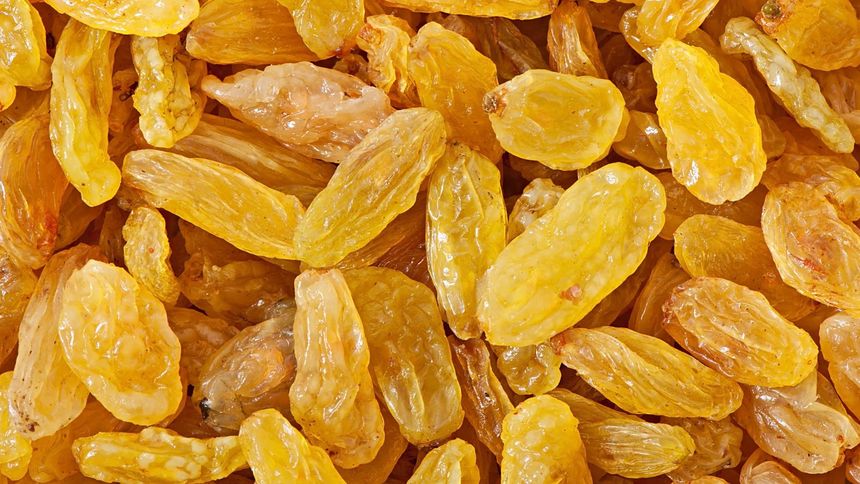 Rodzynki działają niczym miotełka dla jelit