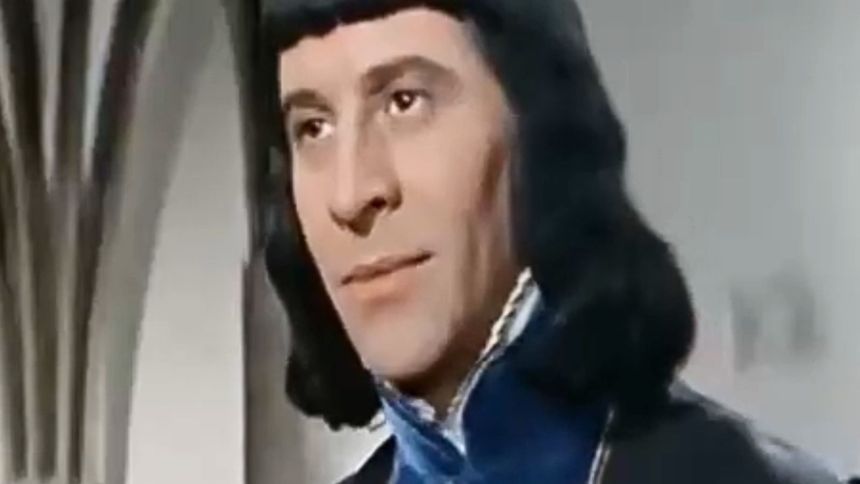 Leon Niemczyk w filmie "Krzyżacy"