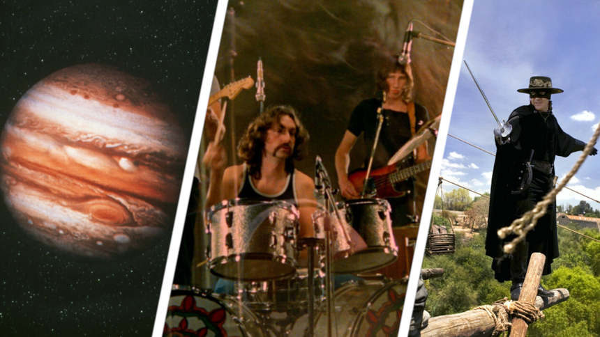 Jowisz, Pink Floyd, Maska Zorro