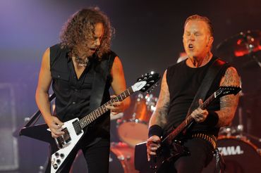 Kirk Hammett i James Hetfield - Metallica