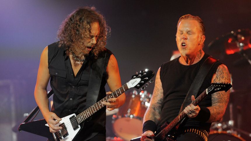 Kirk Hammett i James Hetfield - Metallica