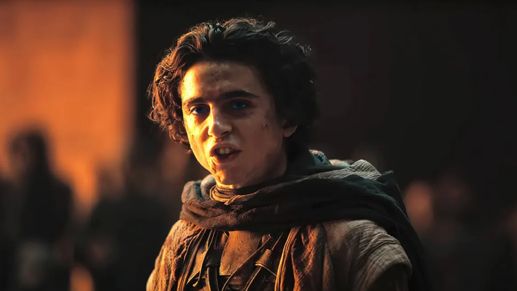  Timothee Chalamet - Diuna 2 - kadr z filmu 