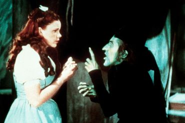 Czarnoksiężnik z krainy Oz, Judy Garland, Margaret Hamilton