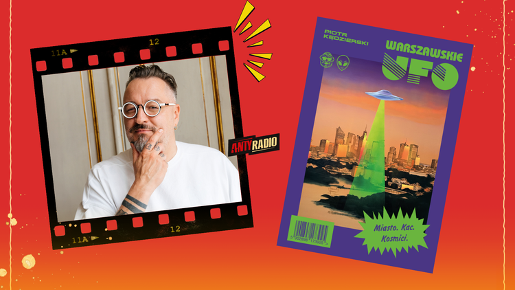 Piotr Kędzierski debiutuje książką „Warszawskie UFO”