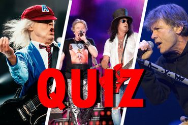 ACDC, Guns n Roses, Iron Maiden
