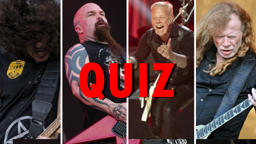 Anthrax, Slayer, Metallica, Megadeath