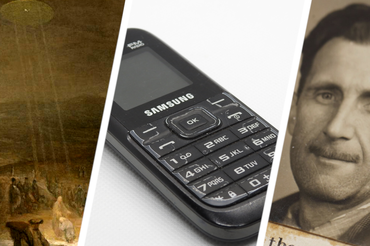 Chrzest Chrystua, telefon Samun, George Orwell - materiały poglądowe