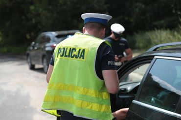 Kontrola policji - materiał poglądowy