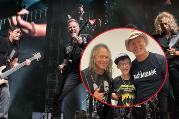 13-letni Antek na koncercie Metalliki