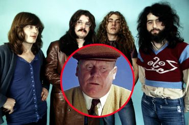 Led Zeppelin, Gert Fröbe - kadr z filmu Goldfinger