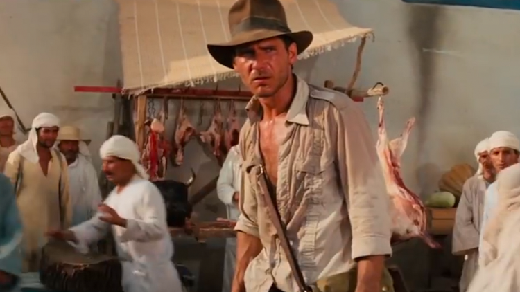 Poszukiwacze zaginionej Arki - Harrison Ford - kadr z filmu