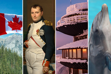 Flaga Kanady, Napoleon Bonaparte, Obserwatorium na Śnieżce, Delfin