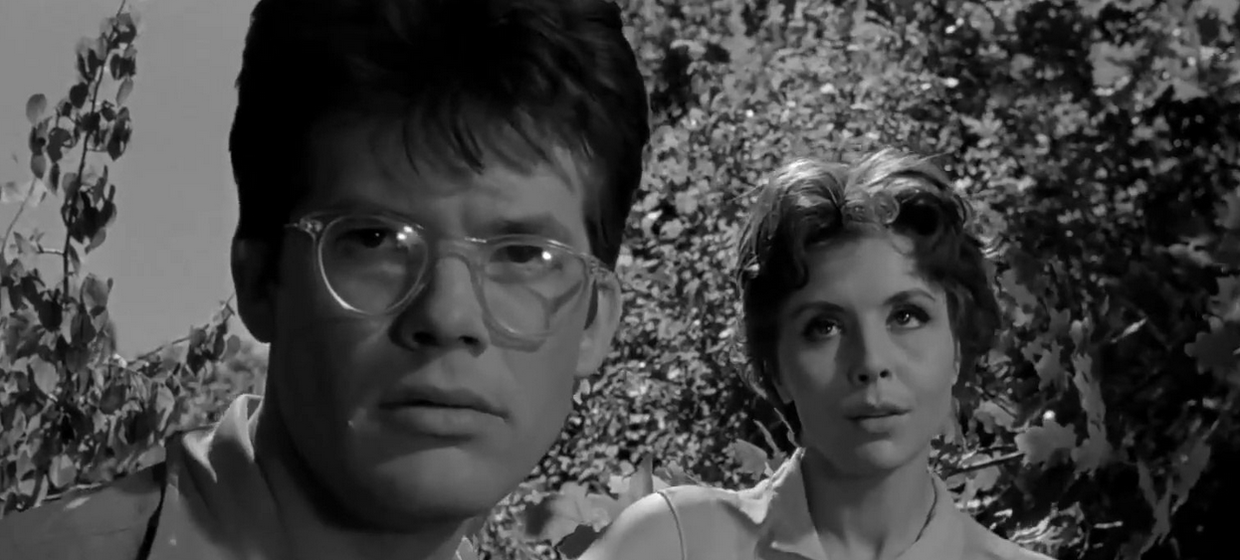 Zbigniew Cybulski, Sonja Zieman - kadr z filmu Ósmy dzień tygodnia