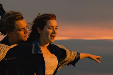 Titanic - Leonardo DiCaprio, Kate Winslet - kadr z filmu