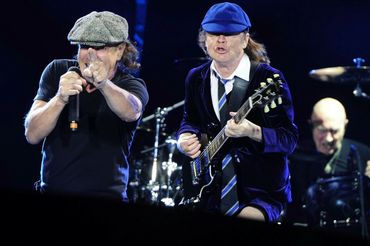 AC/DC - Brian Johnson i Angus Young