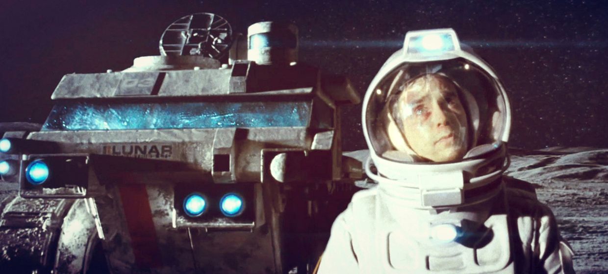 Moon - Sam Rockwell - kadr z filmu