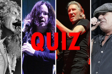Led Zeppelin, Black Sabbath, Pink Floyd, ACDC
