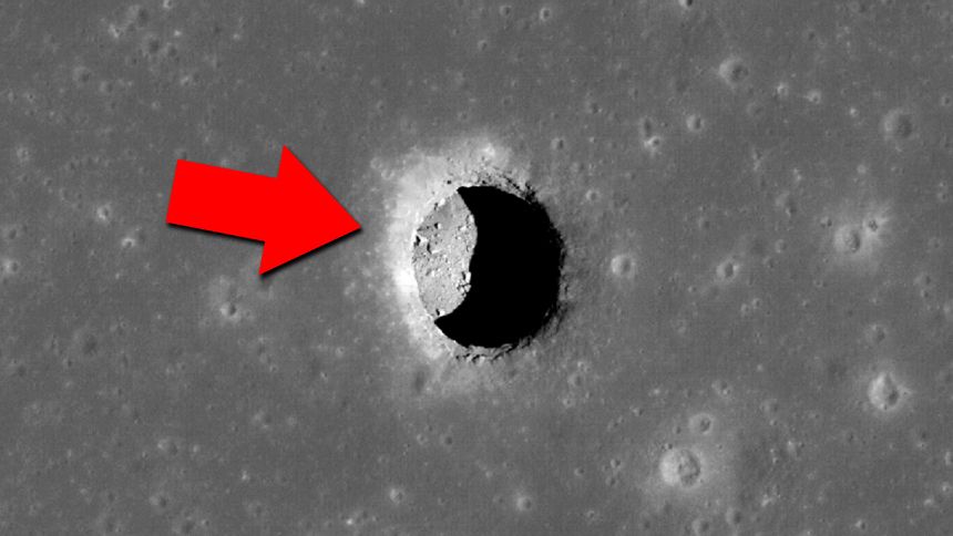 Pits on the Moon