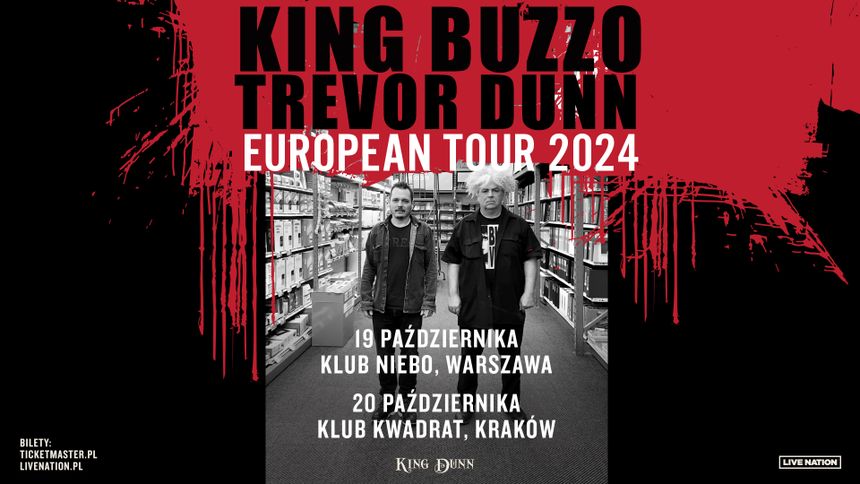 Frontman Melvins na 2 koncertach w Polsce