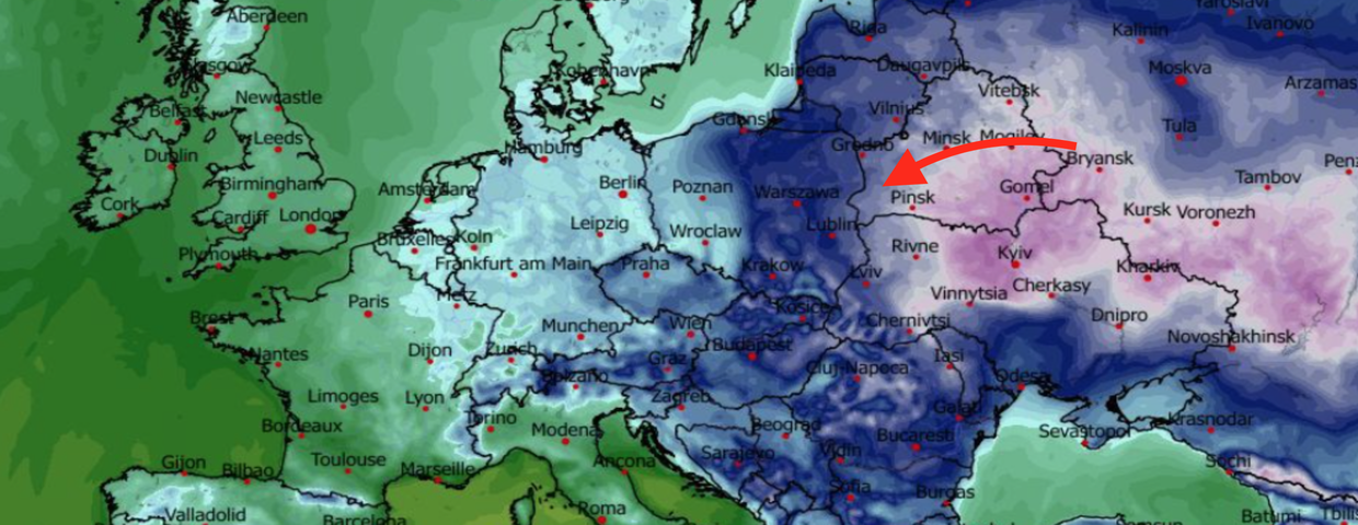 Temperatura mierzona na wysokości 2 m nad powierzchnią gruntu
