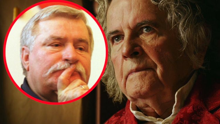 Lech Wałęsa, Ian Holm - kadr z filmu Władca Pierścieni