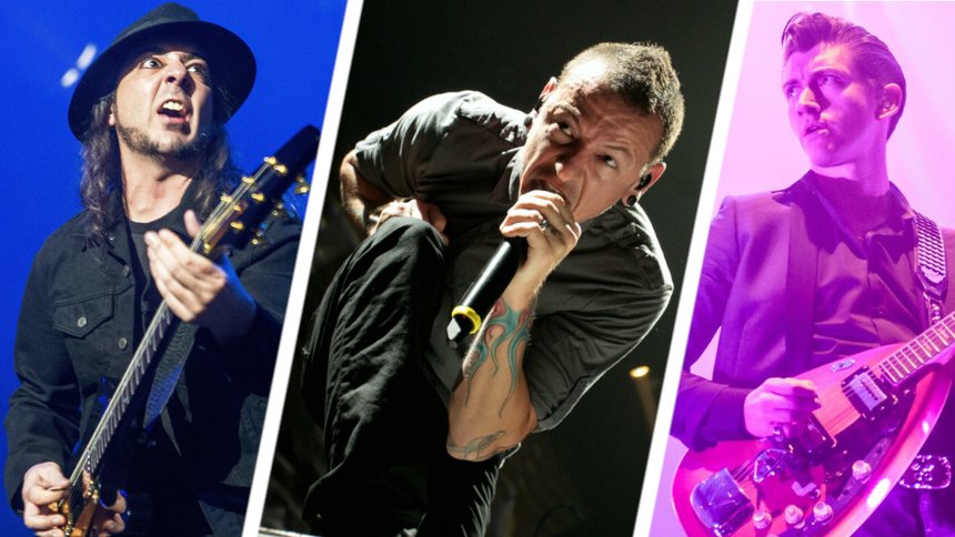 System of a Down, Linkin Park, Arctic Monkeys