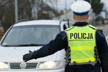 Kontrola policji - materiał poglądowy 