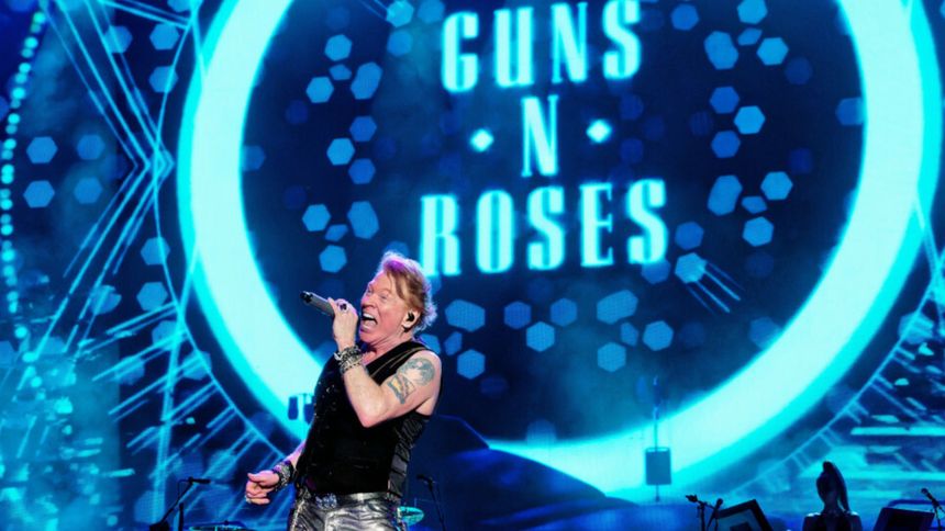 Axl Rose z Guns N' Roses