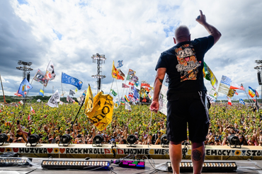 Jurek Owsiak na Pol'and'Rock Festival