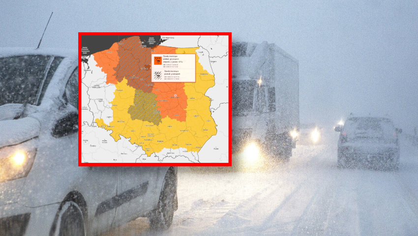 Zima w Polsce, alerty RCB i IMGW