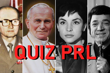 Quiz - największe gwiazdy i najważniejsze osoby z czasów PRL