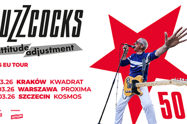 Buzzcocks zagrają 3 koncerty w Polsce