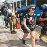 Pol'and'Rock Festival Dworzec kolejowy PKP - materiał poglądowy 