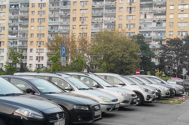 Parking osiedlowy - materiał poglądowy 