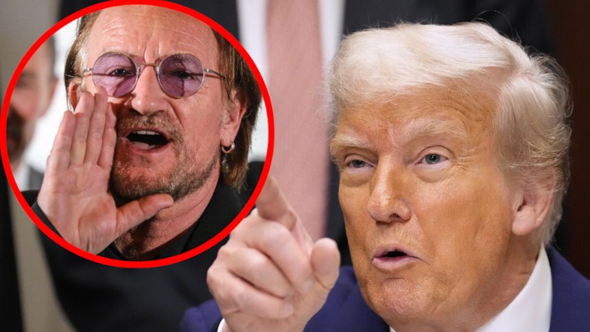 Bono z U2, Donald Trump
