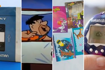 Walkman, Fred Flinstone, Karteczki z lat 90., Tamagotchi