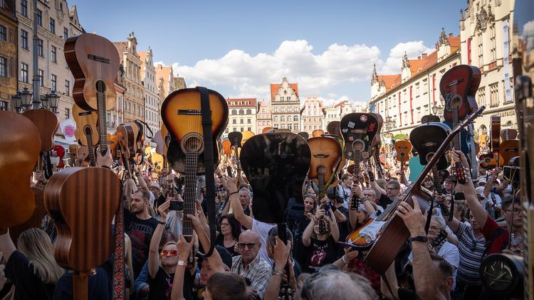Gitarowy Rekord Świata we Wrocławiu